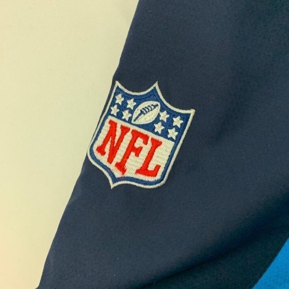 Reebok LAChargers On Field Jacket Men’s Size XL System Control Full Zip - Picture 8 of 11